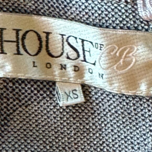 House of CB cropped corset abstract print top size XS - Picture 5 of 10